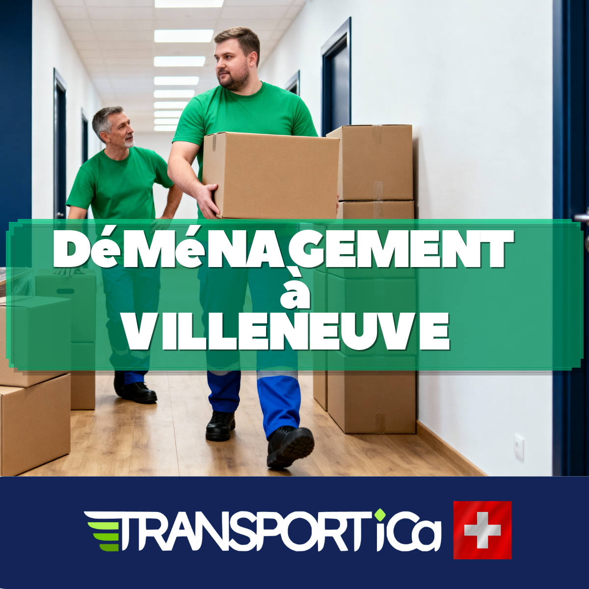 Aides au déménagement à Villeneuve