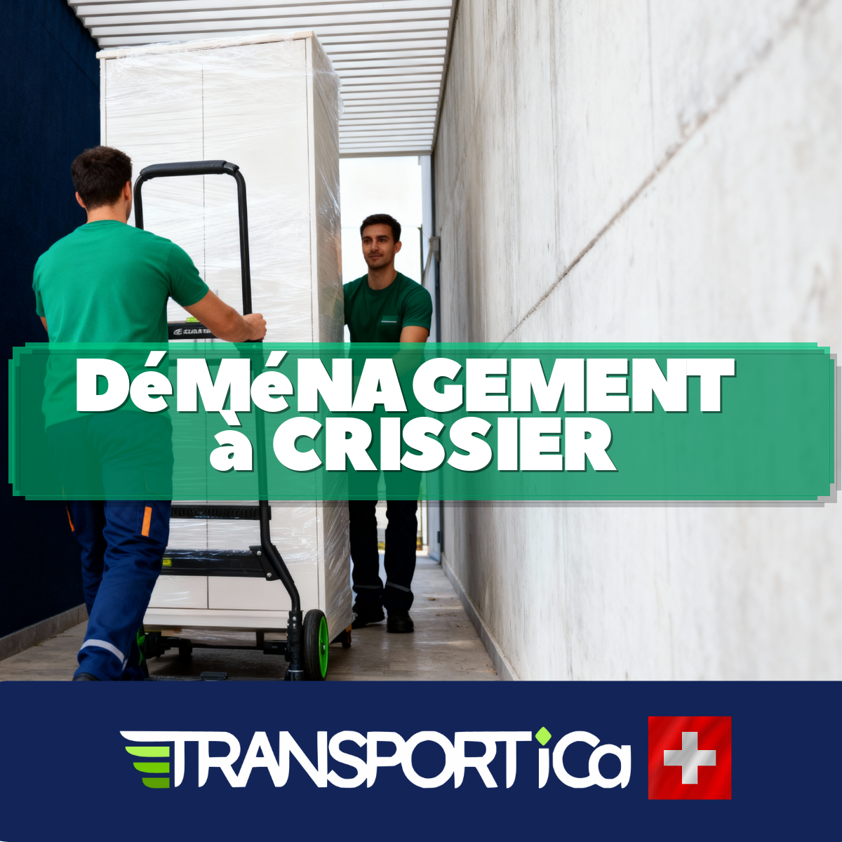 Assistance au déménagement à Crissier