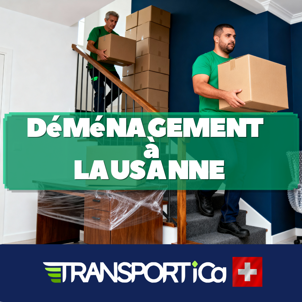 Assistance au déménagement à Lausanne