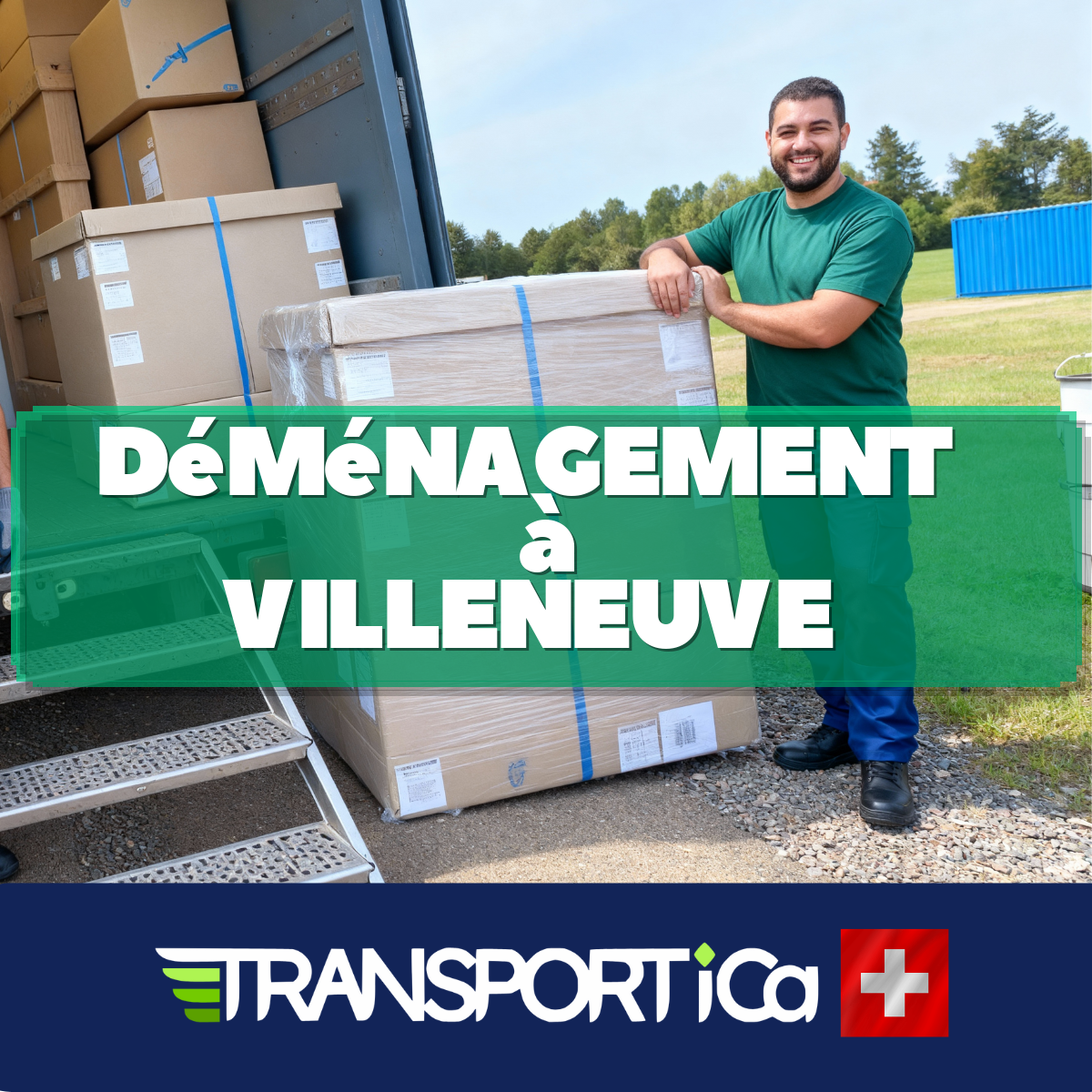 Assistance au déménagement à Villeneuve