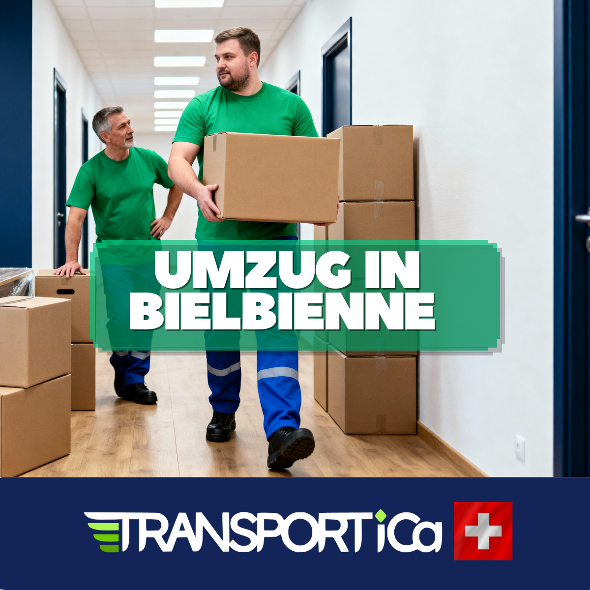 Büroumzug in Biel/Bienne