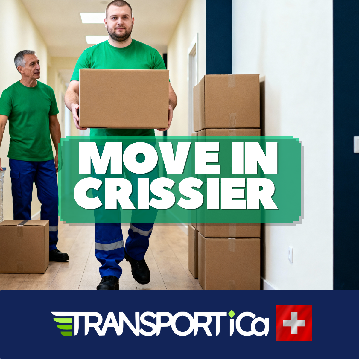 Company move / corporate relocation in Crissier