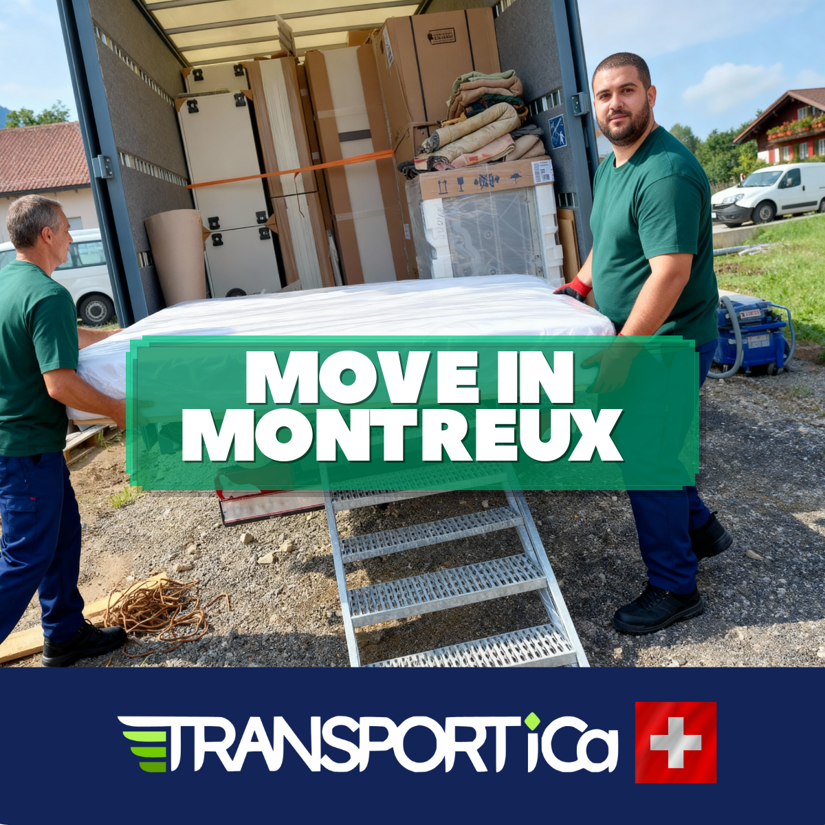 Company move / corporate relocation in Montreux