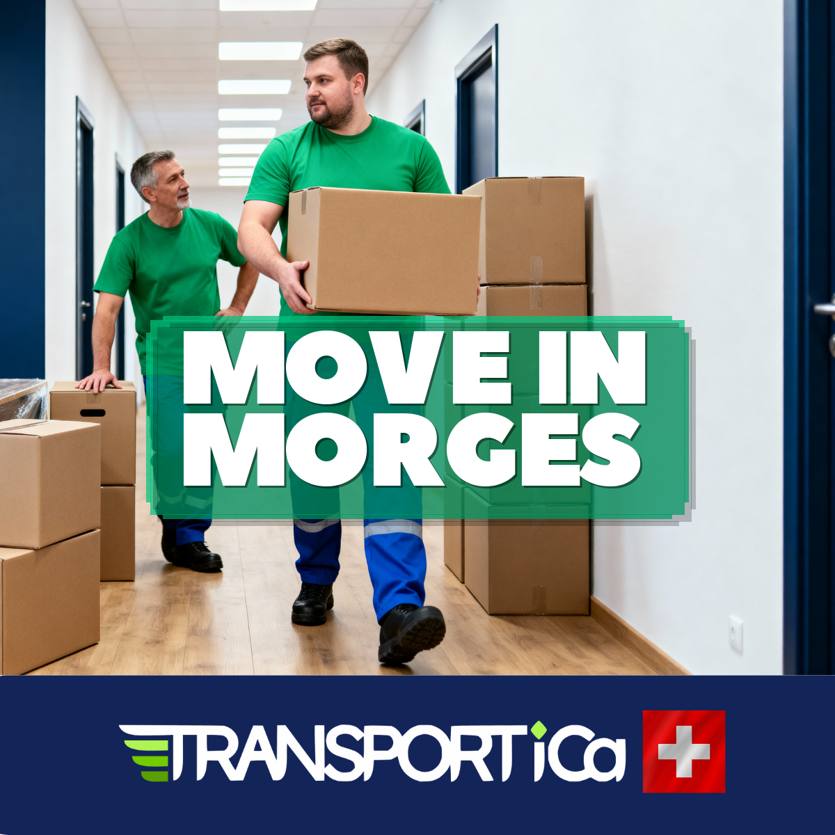 Company move / corporate relocation in Morges