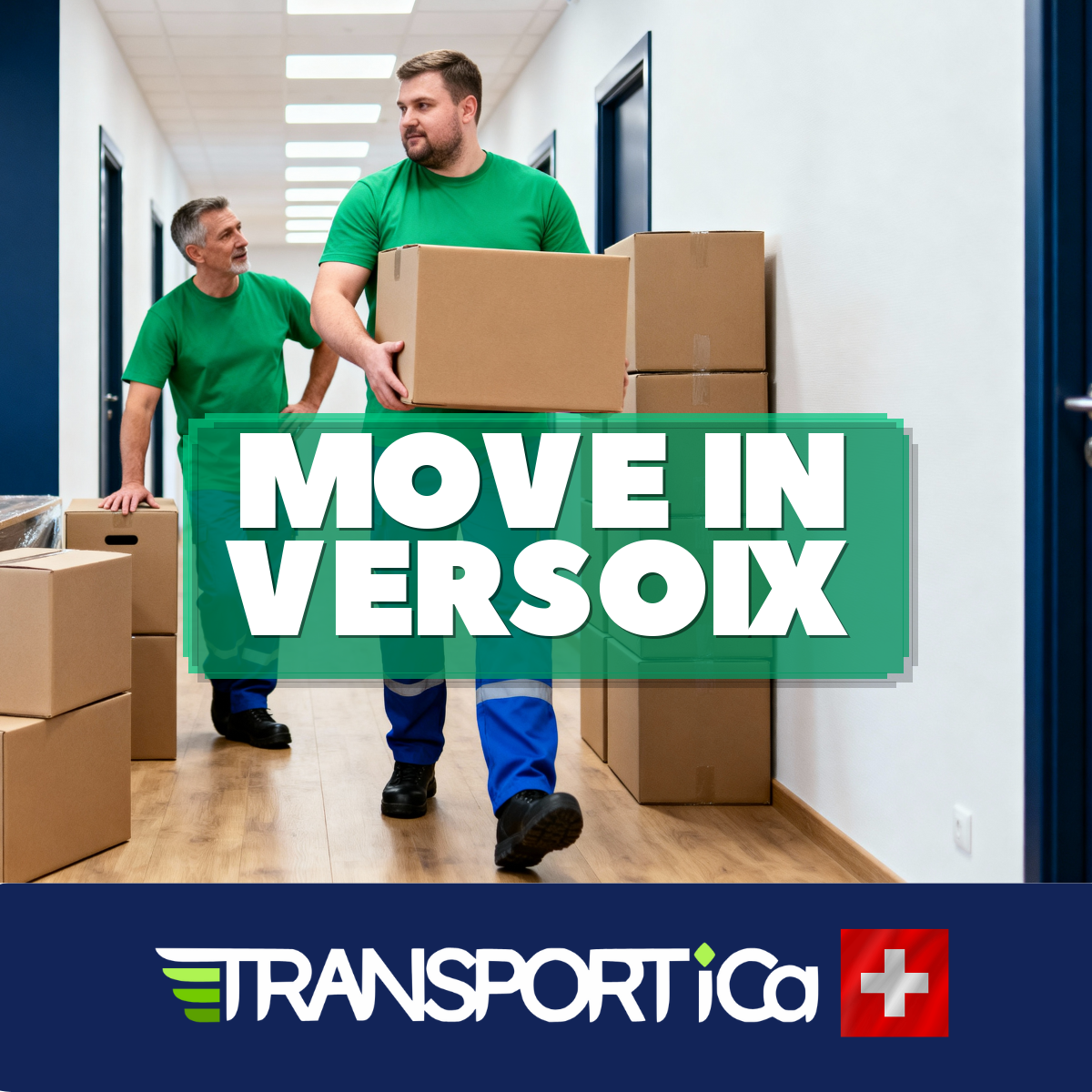 Company move / corporate relocation in Versoix