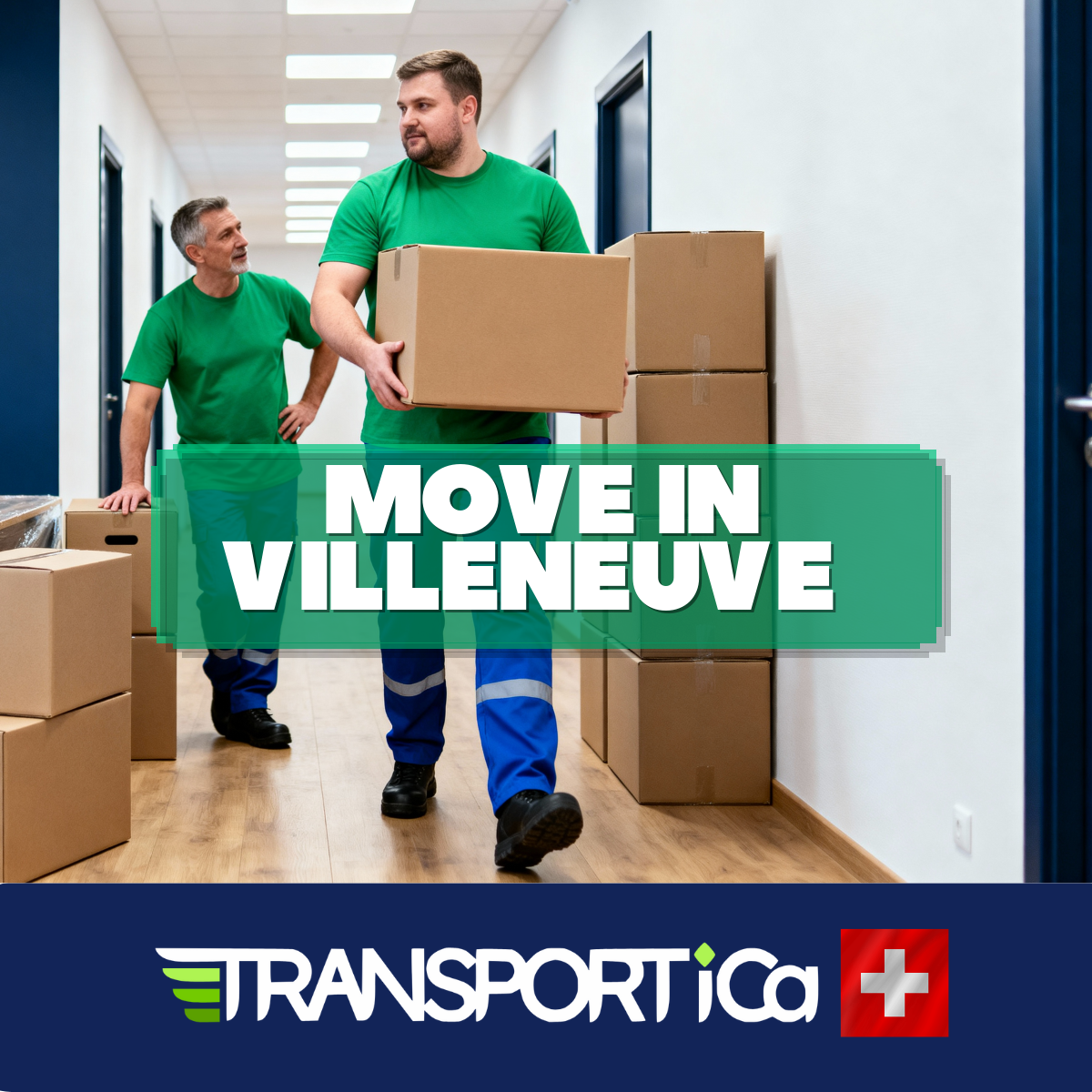 Company move / corporate relocation in Villeneuve