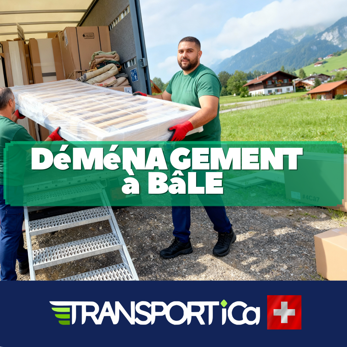 Déménagement de bureau à Bâle