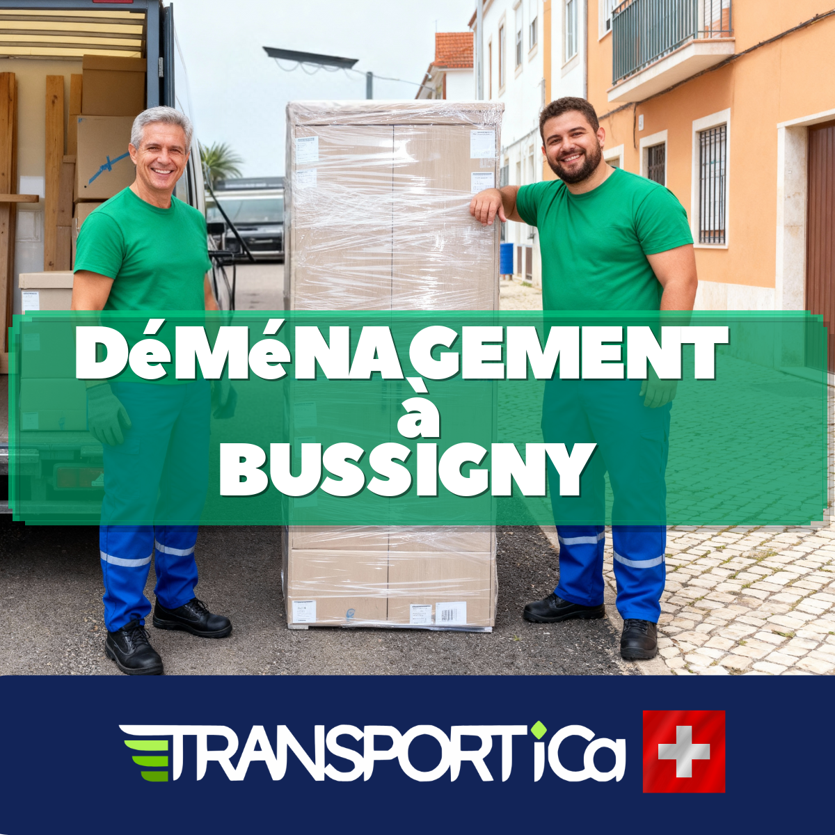 Déménagement de bureau à Bussigny