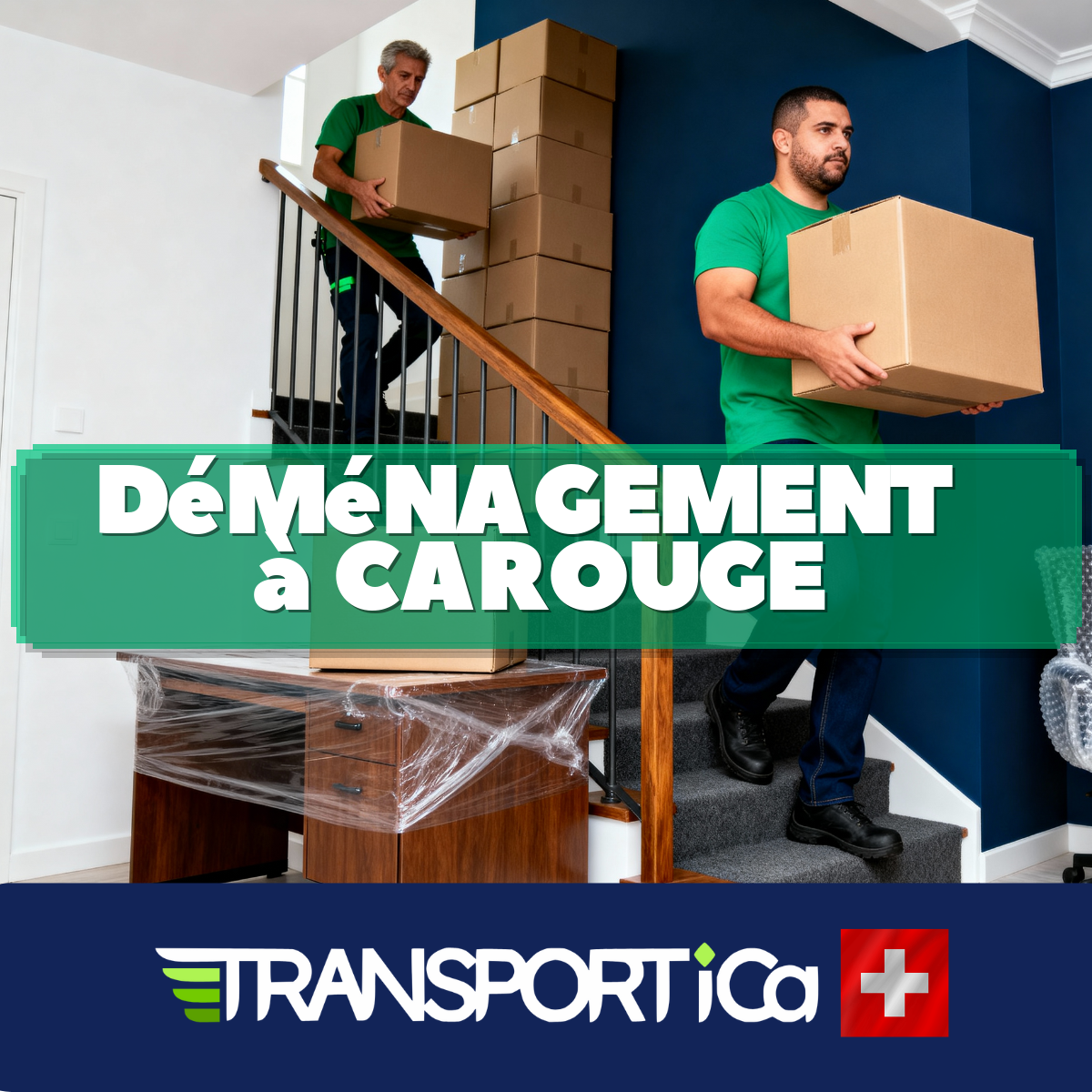 Déménagement de bureau à Carouge