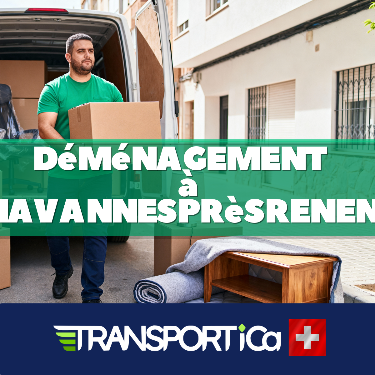 Déménagement de bureau à Chavannes-près-Renens