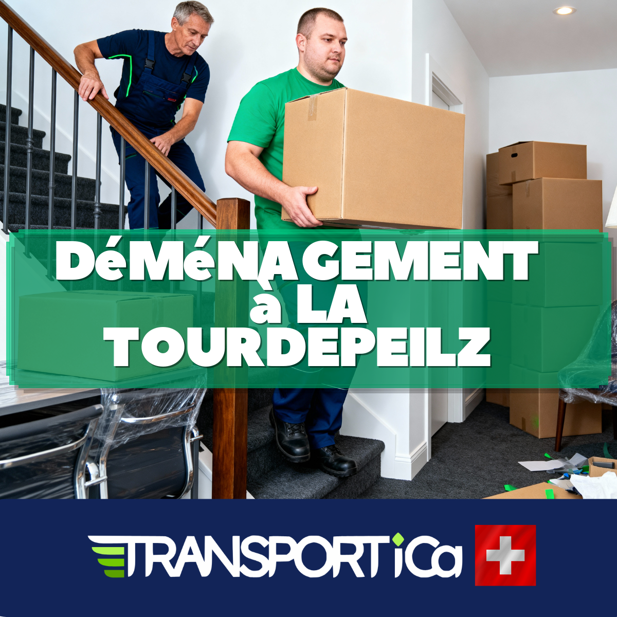 Déménagement de bureau à La Tour-de-Peilz