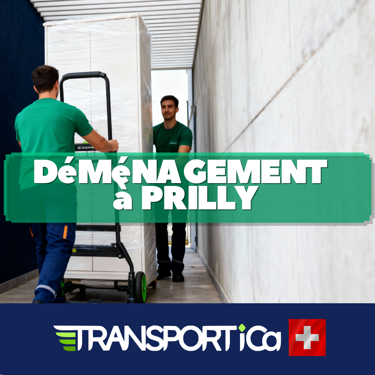 Déménagement de bureau à Prilly