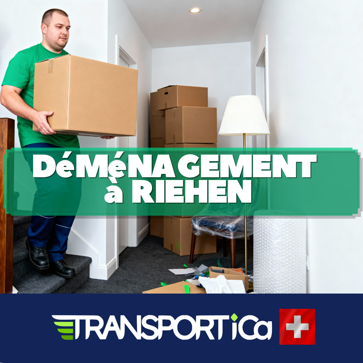 Déménagement de bureau à Riehen