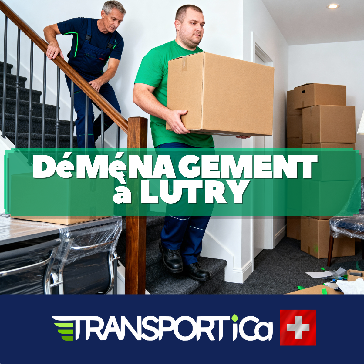 Déménagement d’entreprise à Lutry