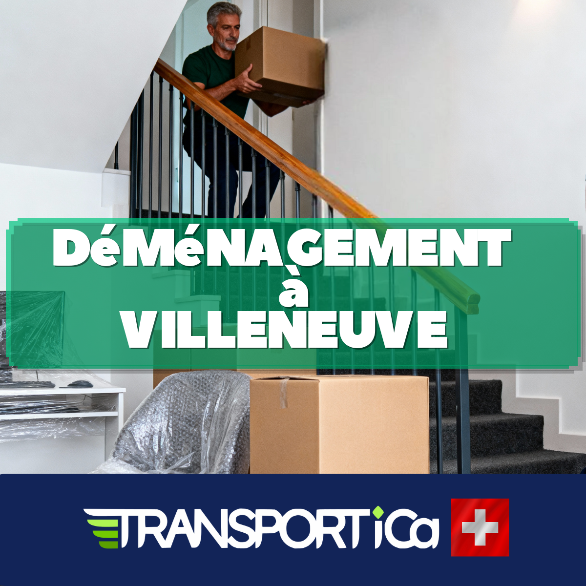 Déménagement d’entreprise à Villeneuve