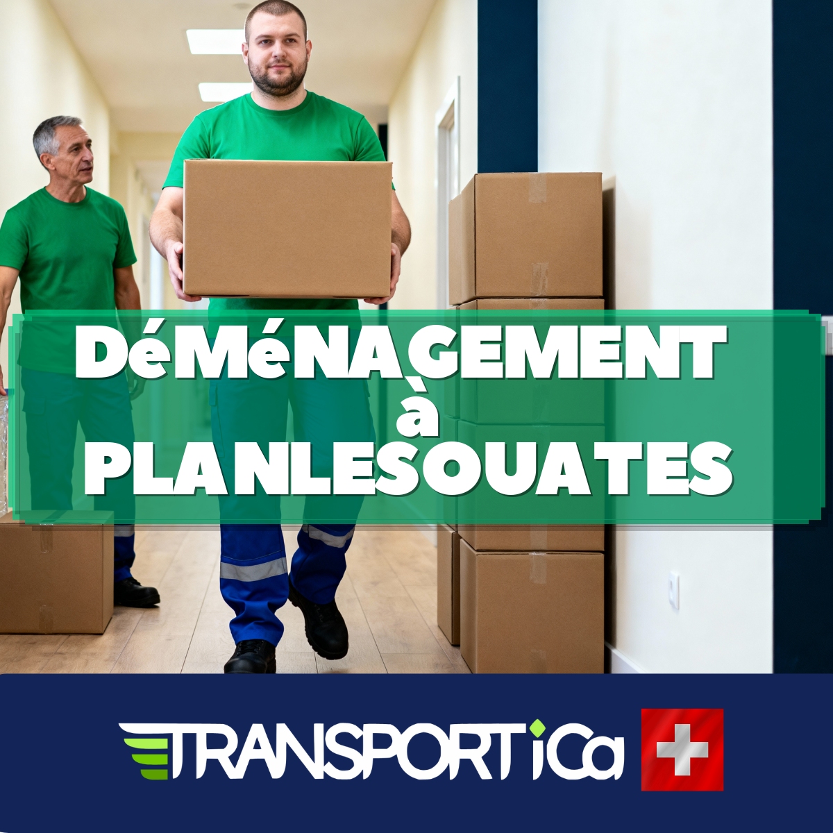 Déménagement pour seniors à Plan-les-Ouates