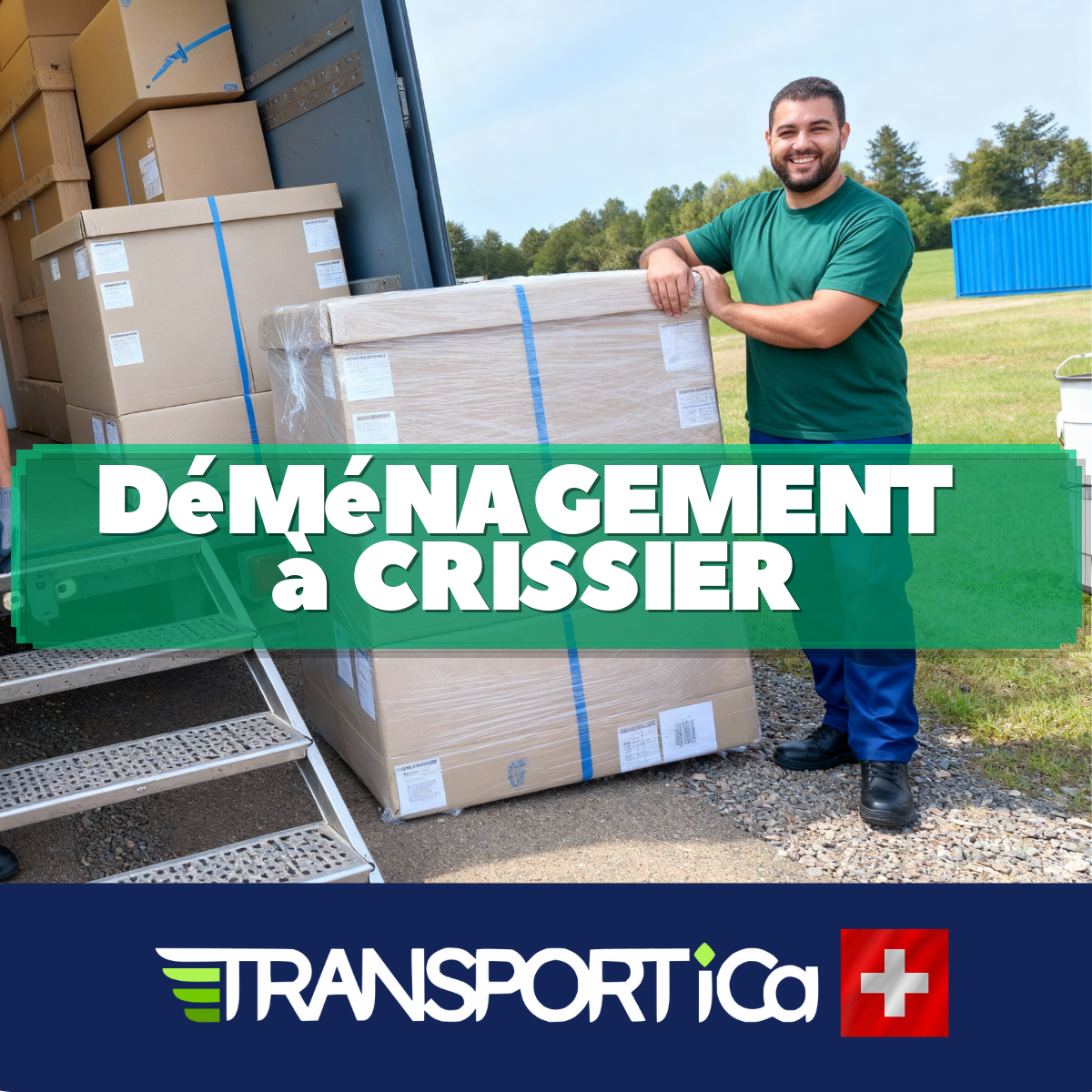 Entreprise de déménagement à Crissier