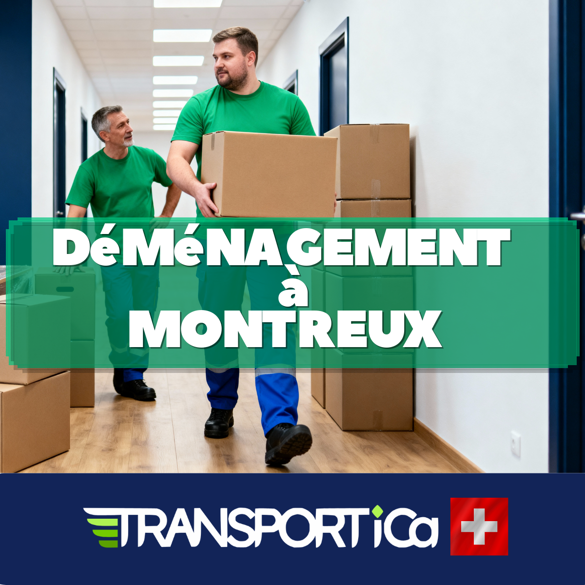 Entreprise de déménagement à Montreux