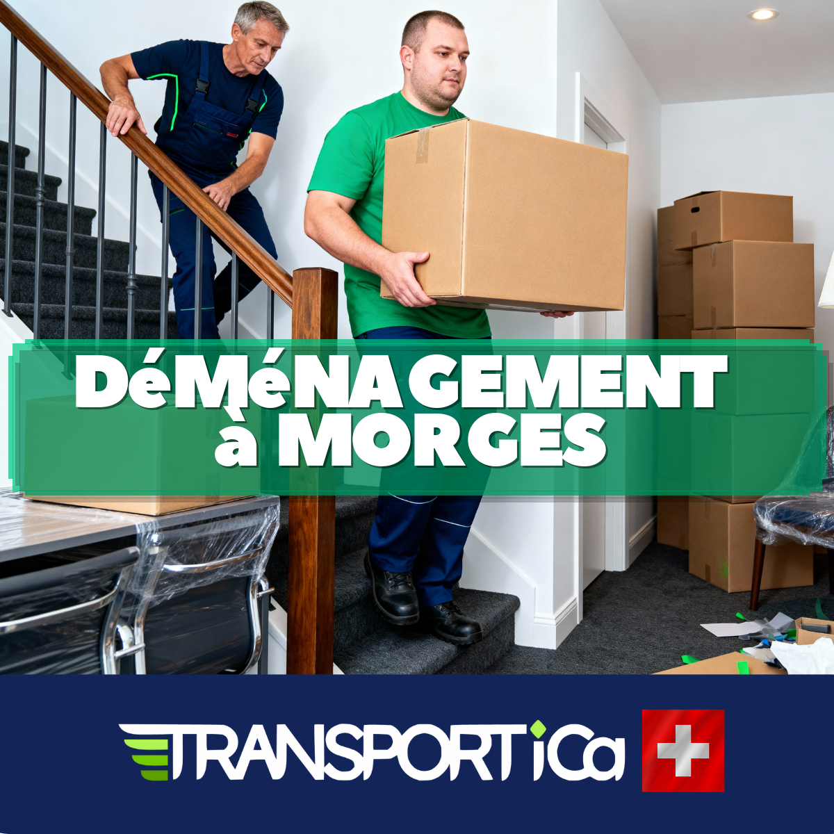 Entreprise de déménagement à Morges