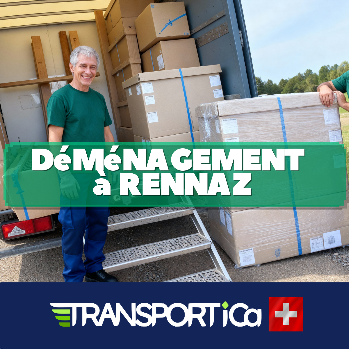 Entreprise de déménagement à Rennaz