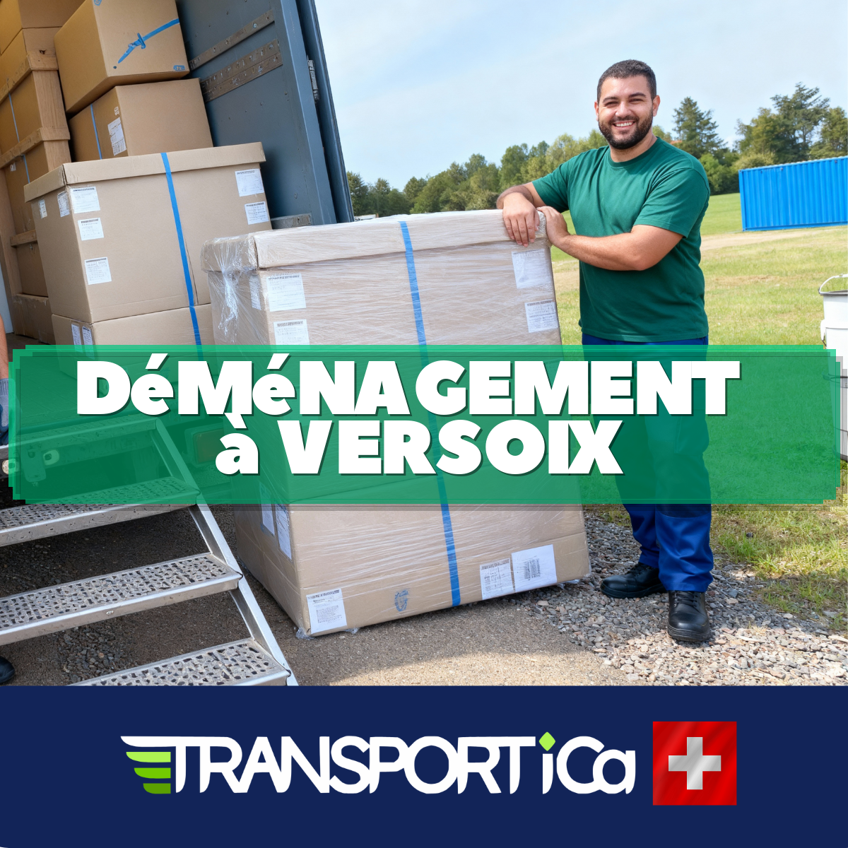 Entreprise de déménagement à Versoix