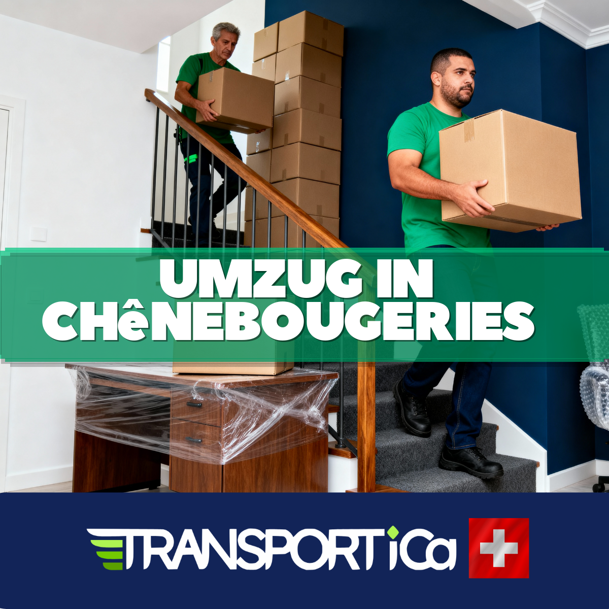 Firmenumzug in Chêne-Bougeries