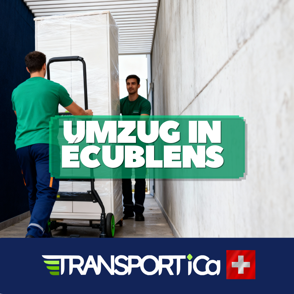 Firmenumzug in Écublens