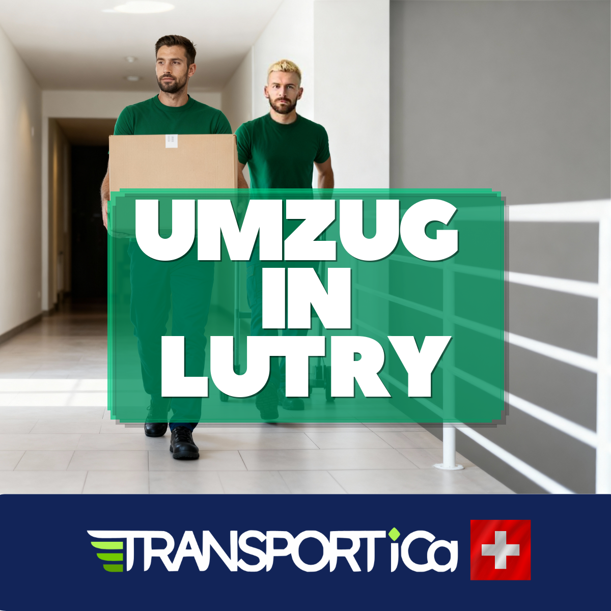 Firmenumzug in Lutry