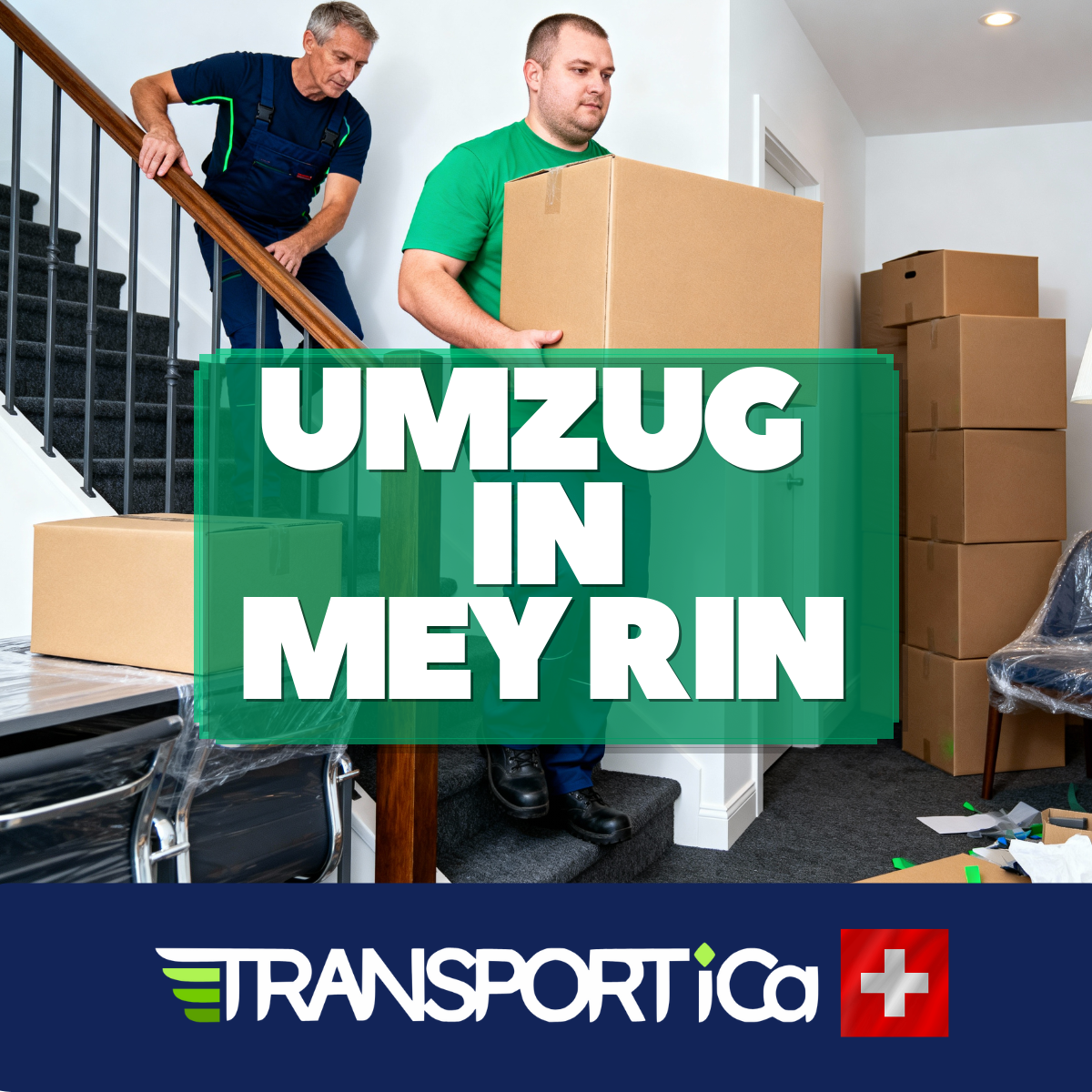 Firmenumzug in Meyrin