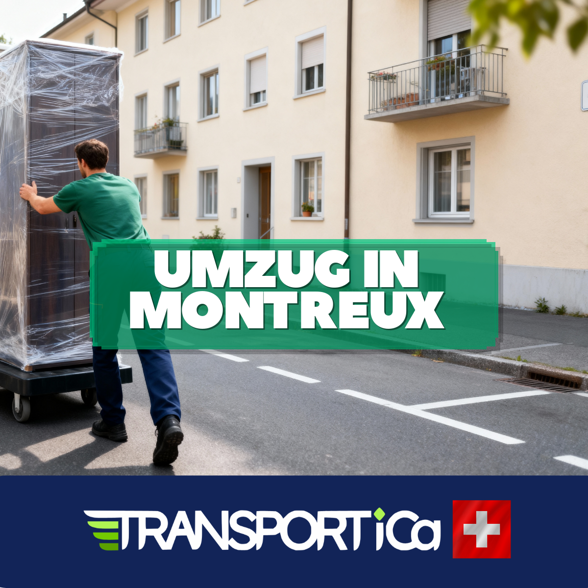 Firmenumzug in Montreux