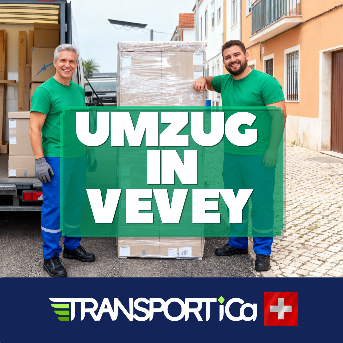 Firmenumzug in Vevey