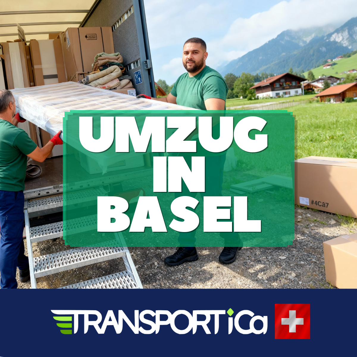 Klaviertransport in Basel