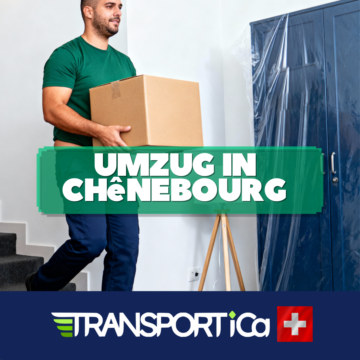 Klaviertransport in Chêne-Bourg