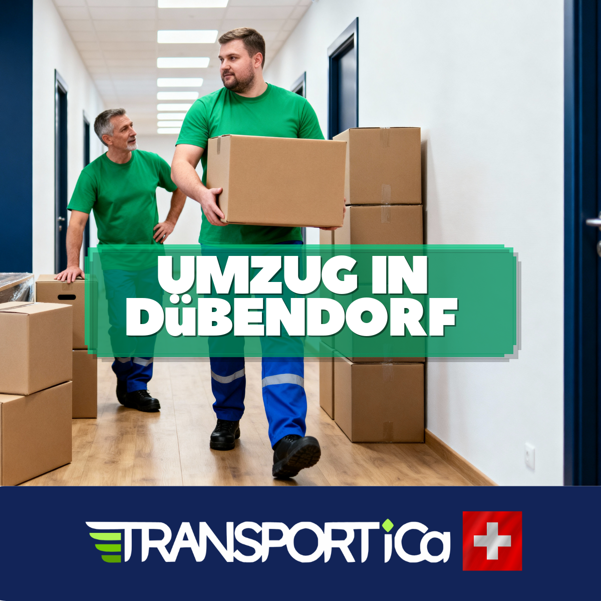 Klaviertransport in Dübendorf