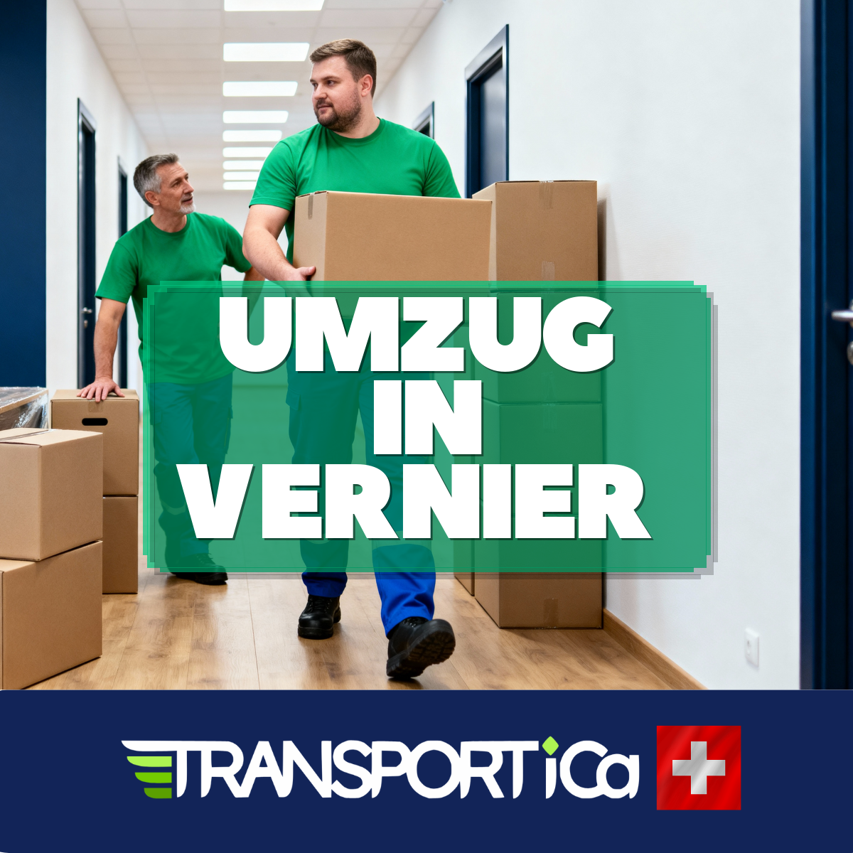 Klaviertransport in Vernier