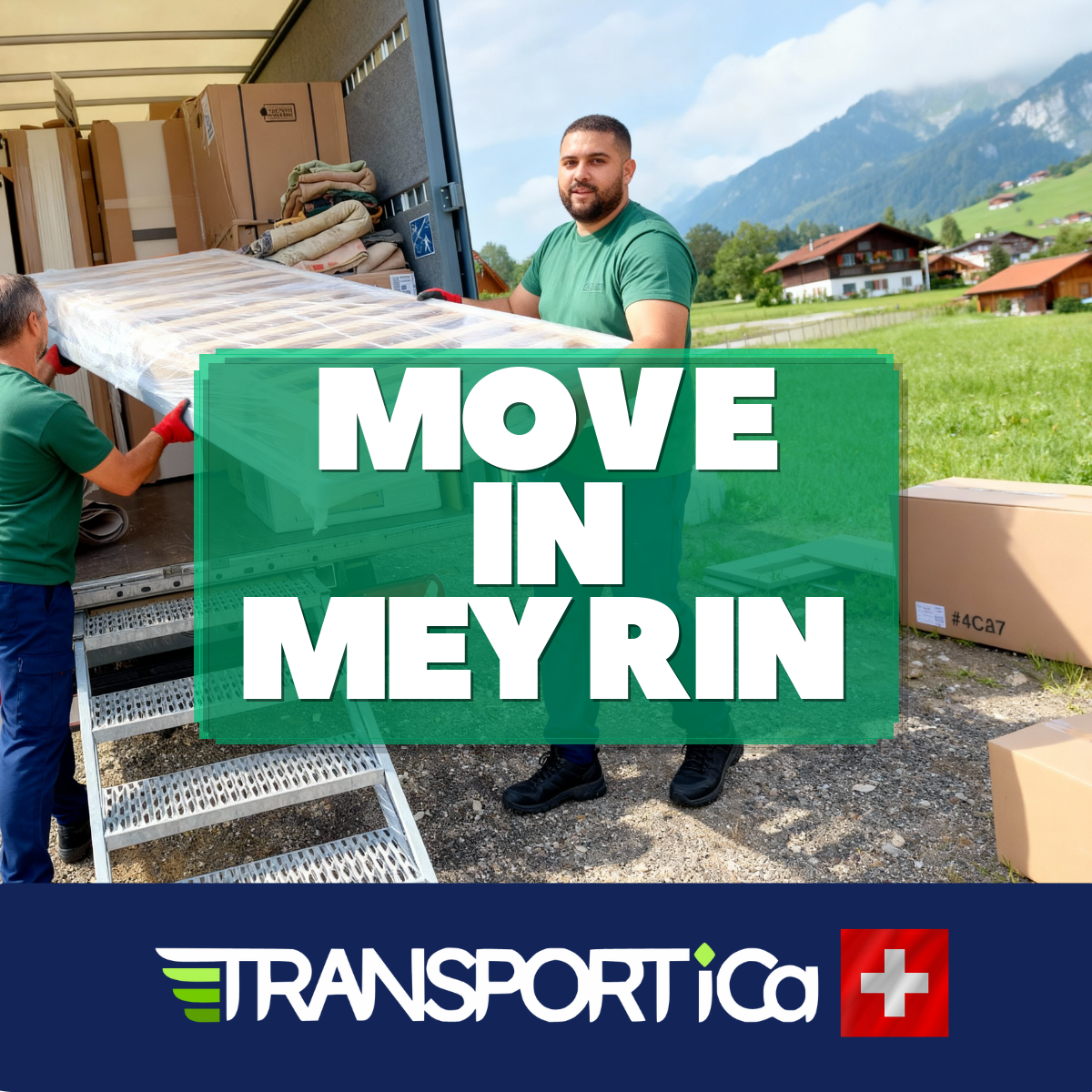 Moving assistance in Meyrin