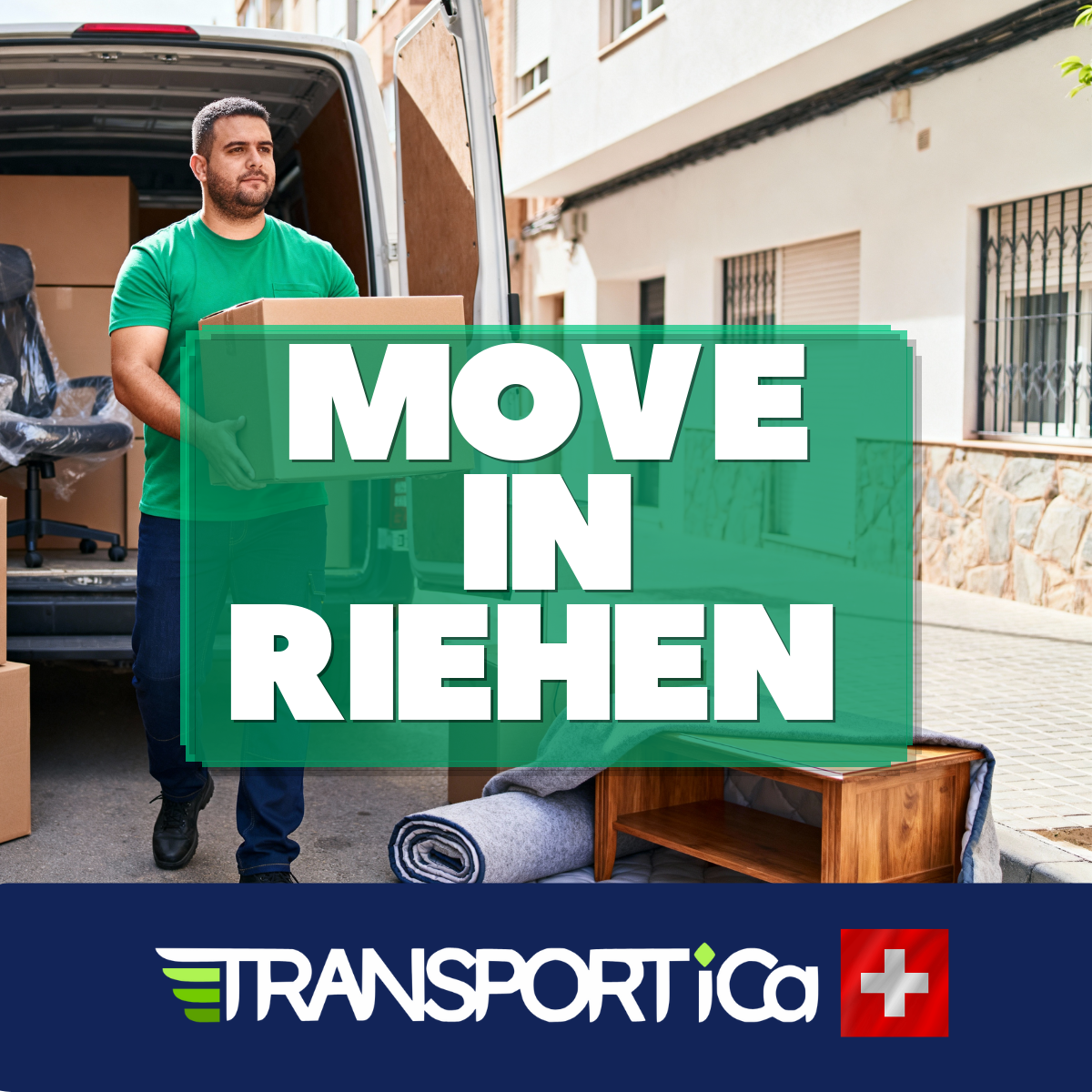 Moving assistance in Riehen