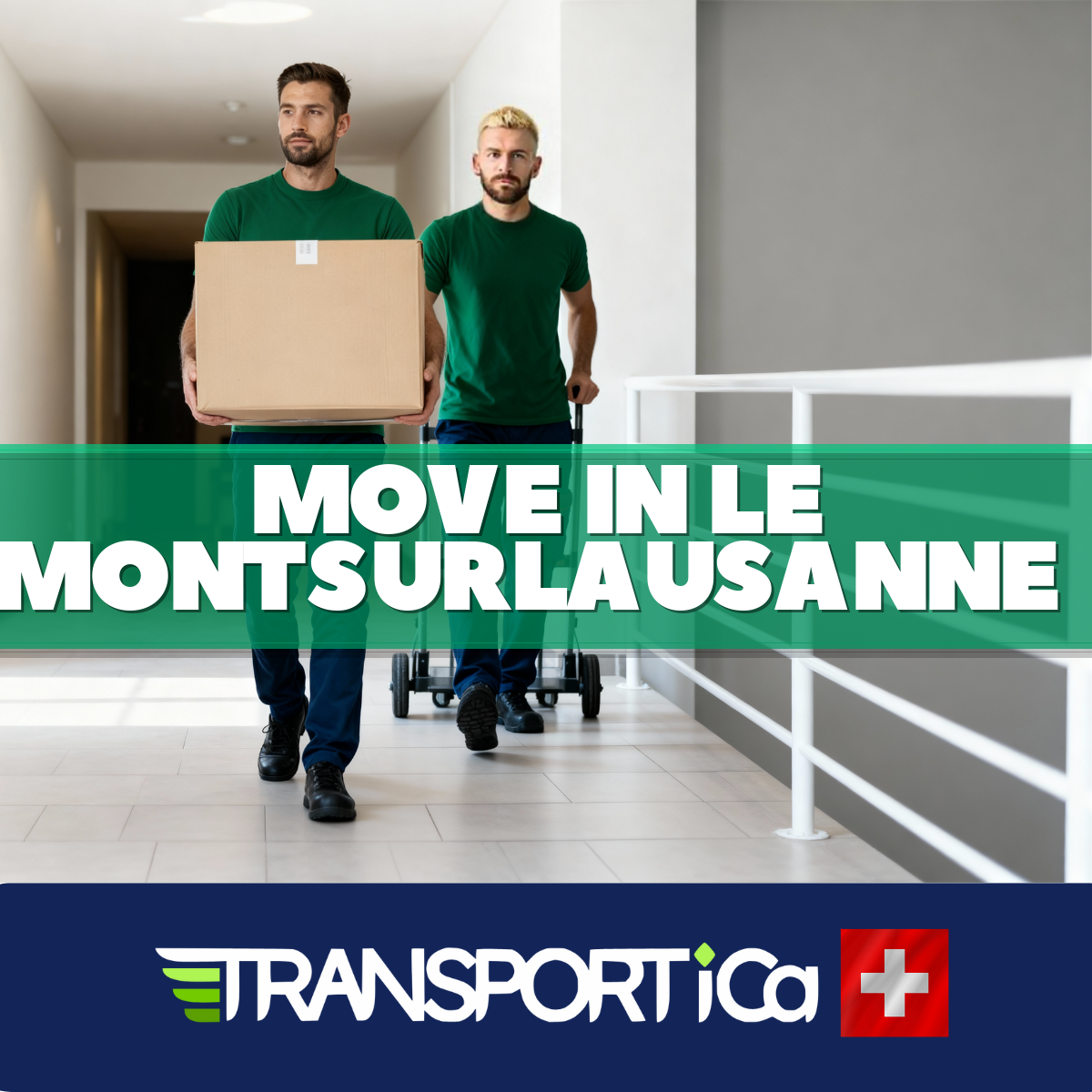 Moving company in Le Mont-sur-Lausanne
