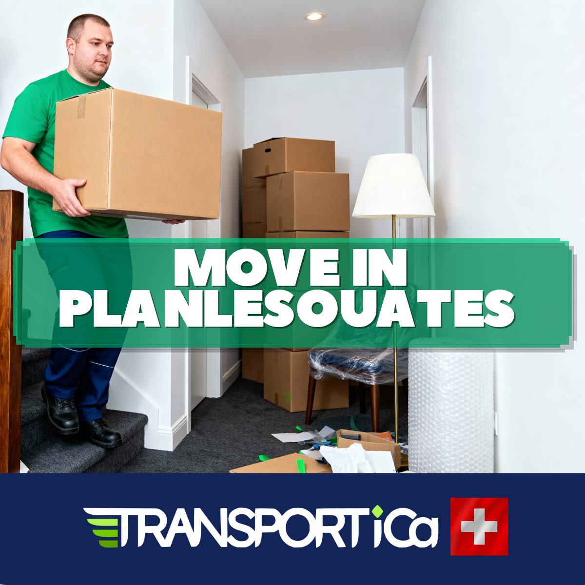 Moving company in Plan-les-Ouates