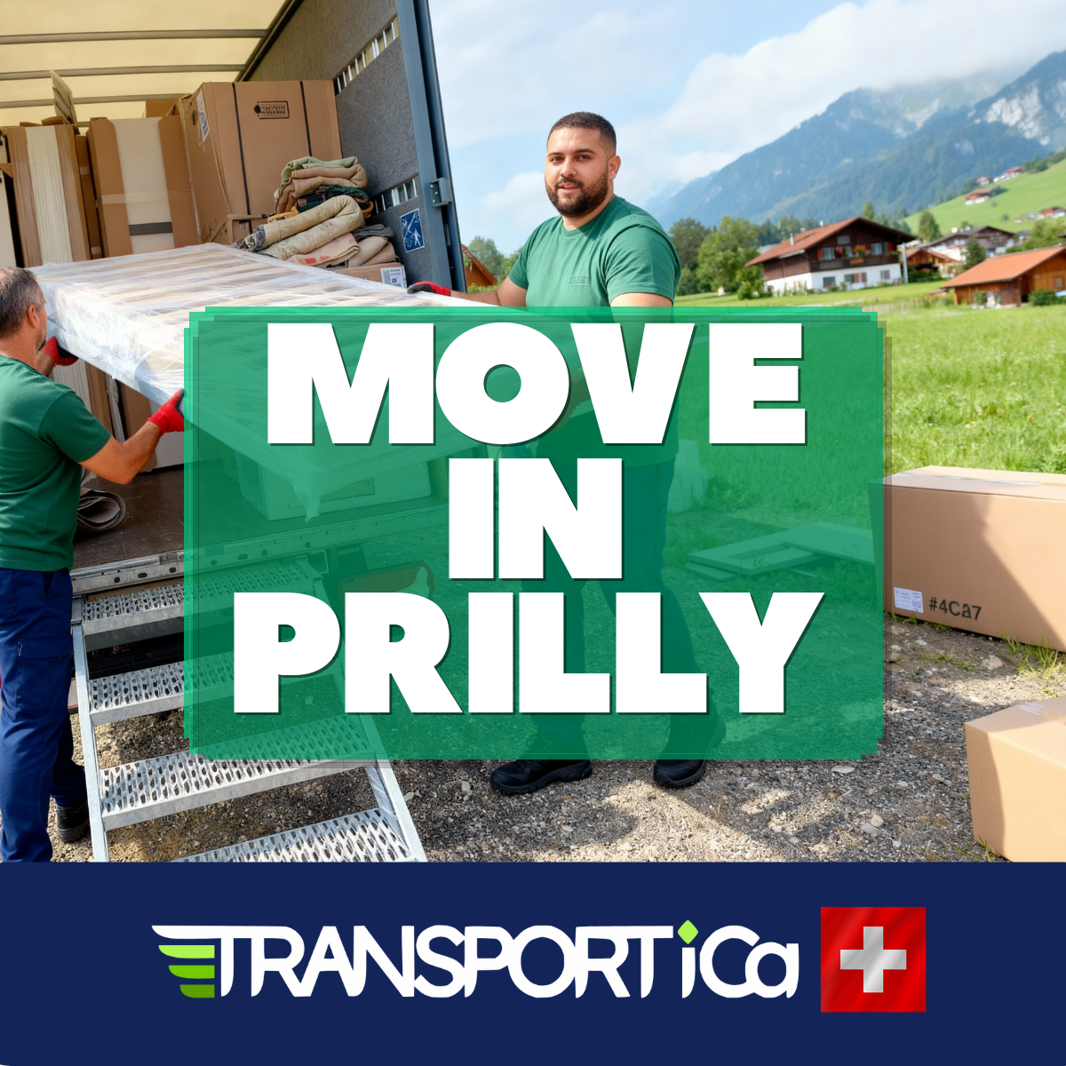 Moving company in Prilly