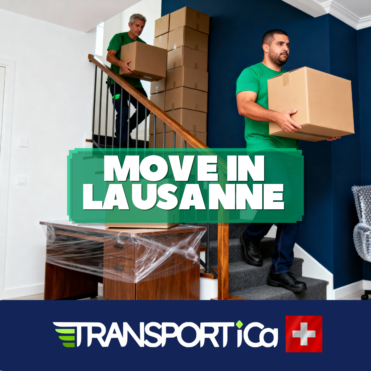 Moving service in Lausanne