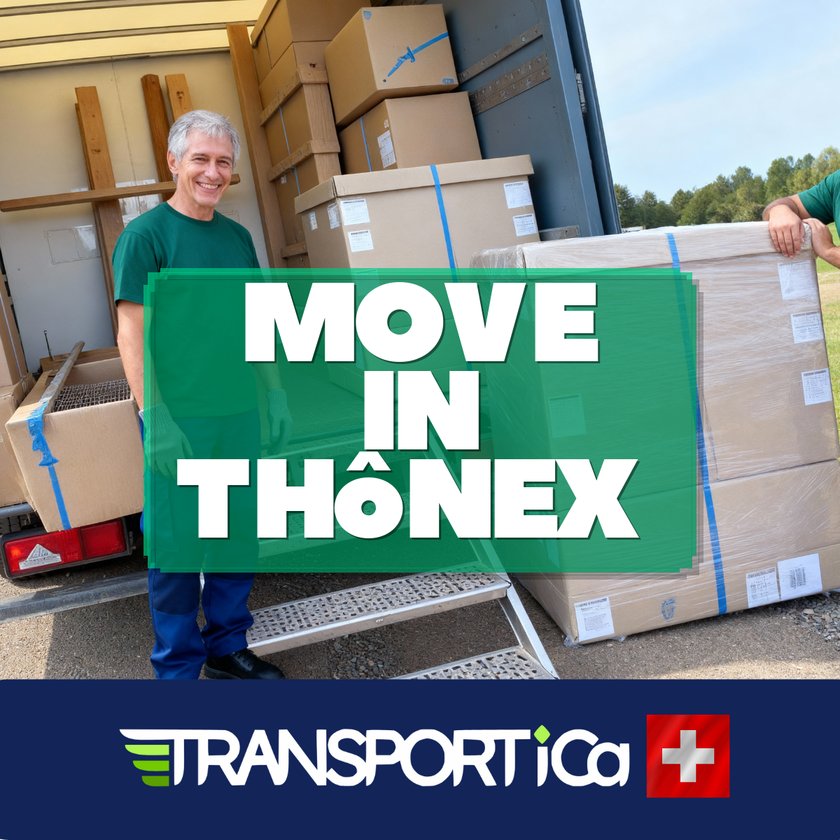 Moving service in Thônex