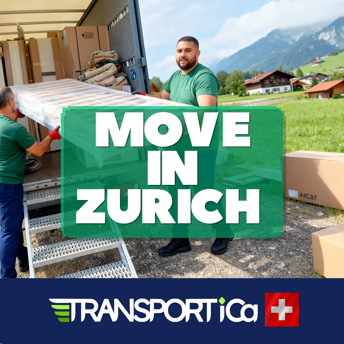 Moving service in Zürich