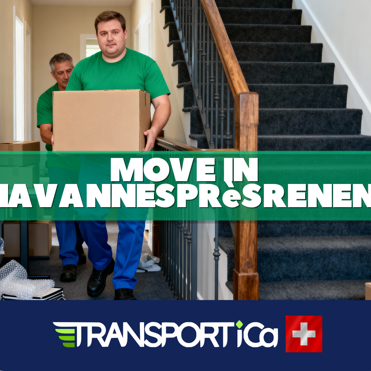 Office move in Chavannes-près-Renens