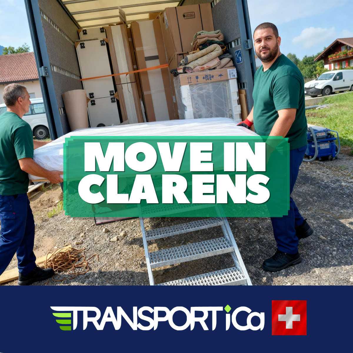 Office move in Clarens