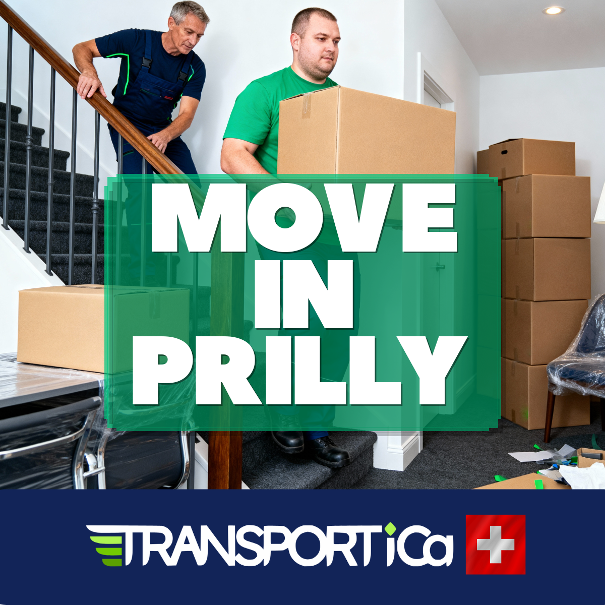 Office move in Prilly