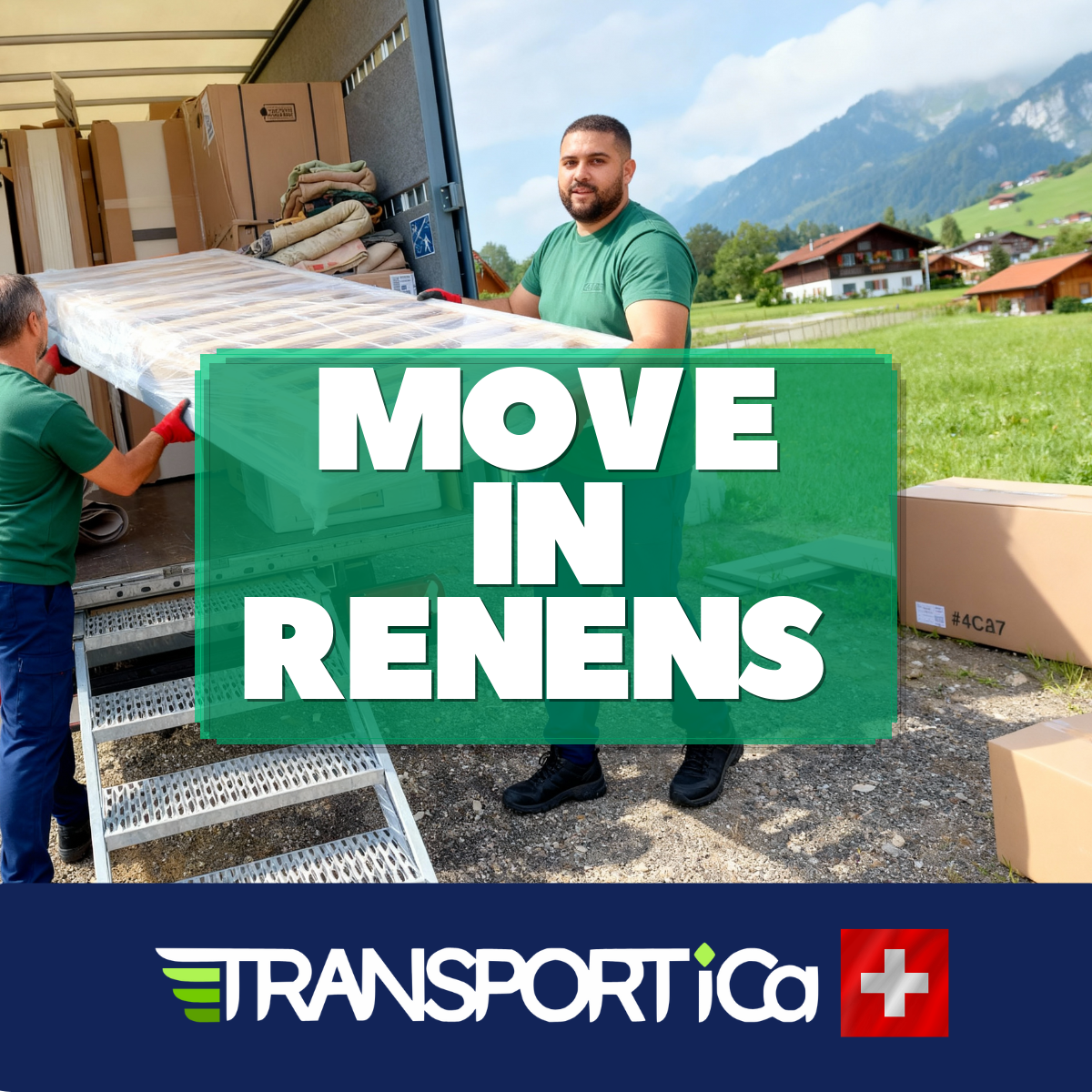 Office move in Renens