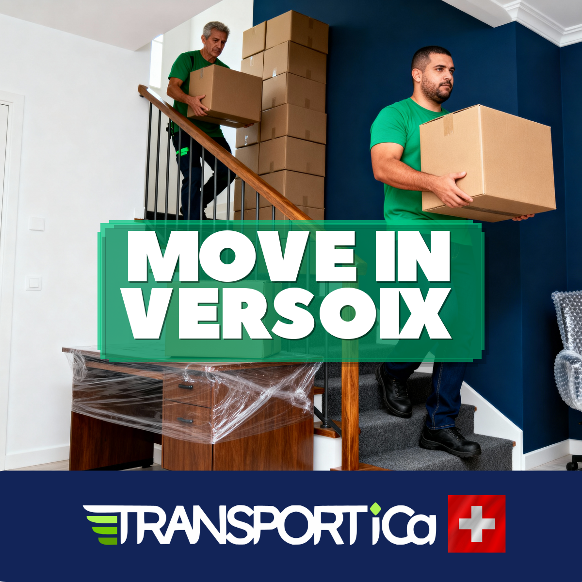Office move in Versoix
