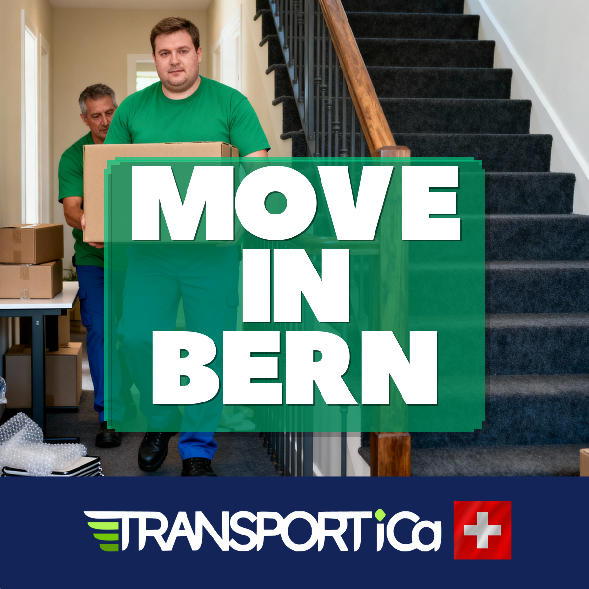 Piano transport in Bern