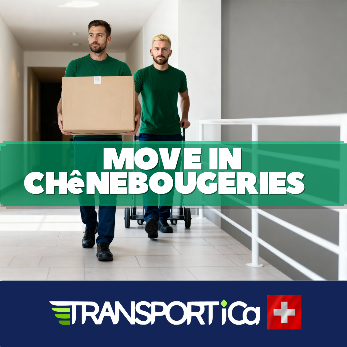 Piano transport in Chêne-Bougeries